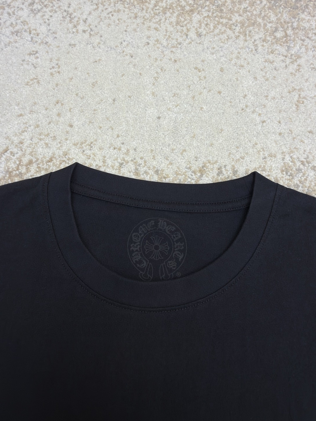 Chrome Hearts 克罗心 迈阿密限定 彩色十字架圆领短袖 T恤 白色 黑色 A2 HC-0609