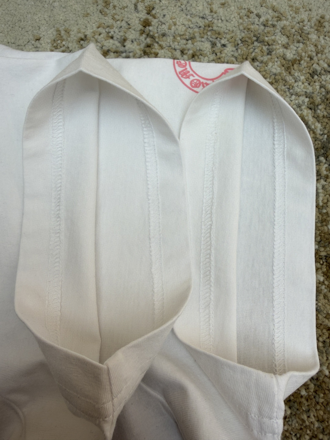 Chrome Hearts 克罗心 迈阿密限定 彩色十字架圆领短袖 T恤 白色 黑色 A2 HC-0609