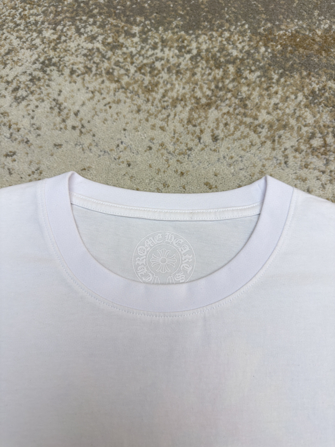 Chrome Hearts 克罗心 迈阿密限定 彩色十字架圆领短袖 T恤 白色 黑色 A2 HC-0609