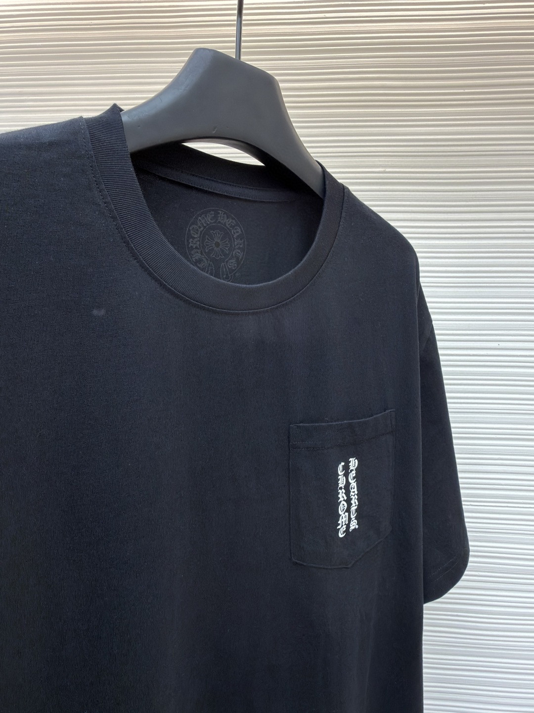 Chrome Hearts 克罗心 梵文大十字架圆领短袖 T恤 白色 黑色 A2