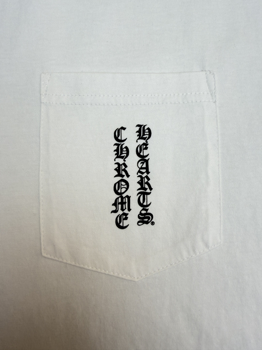 Chrome Hearts 克罗心 梵文大十字架圆领短袖 T恤 白色 黑色 A2