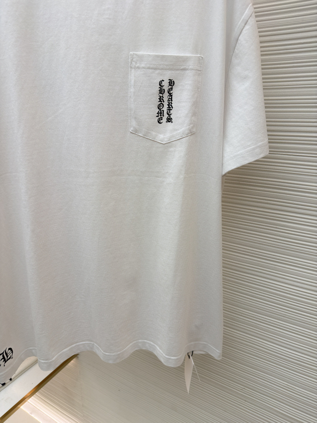 Chrome Hearts 克罗心 梵文大十字架圆领短袖 T恤 白色 黑色 A2