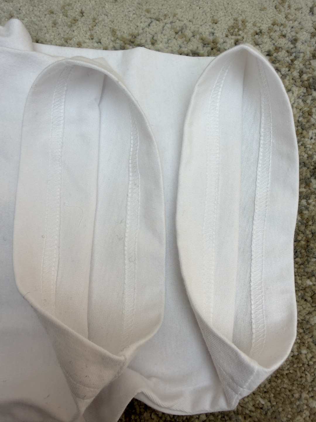 Chrome Hearts 克罗心 马蹄十字花印花口袋圆领短袖 T恤 白色 A2 