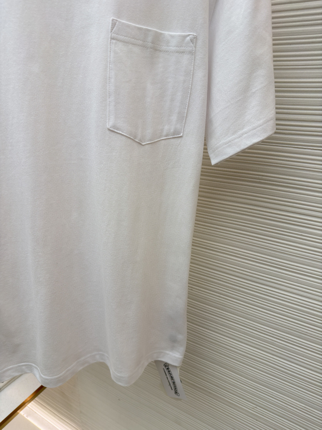 Chrome Hearts 克罗心梵文印花口袋圆领短袖 T恤 白色 黑色 A2 CH-054