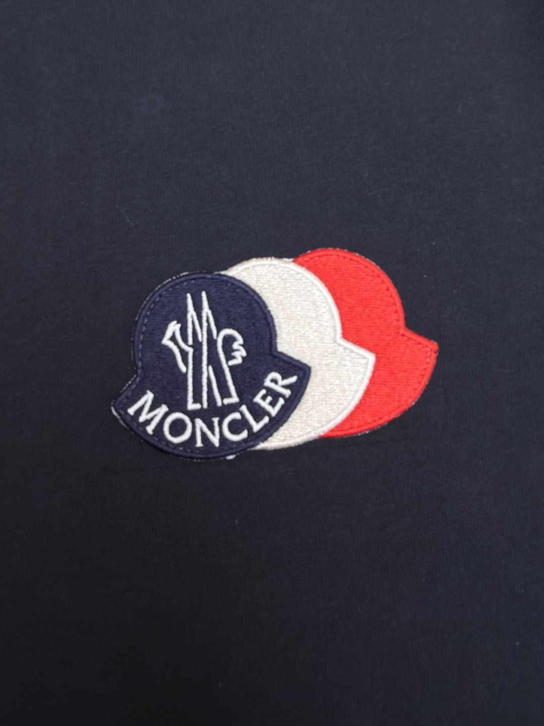 Moncler 蒙口 贴片标识圆领短袖 T恤 夏季 白色 黑色 A0 K20918C0005689AUG034
