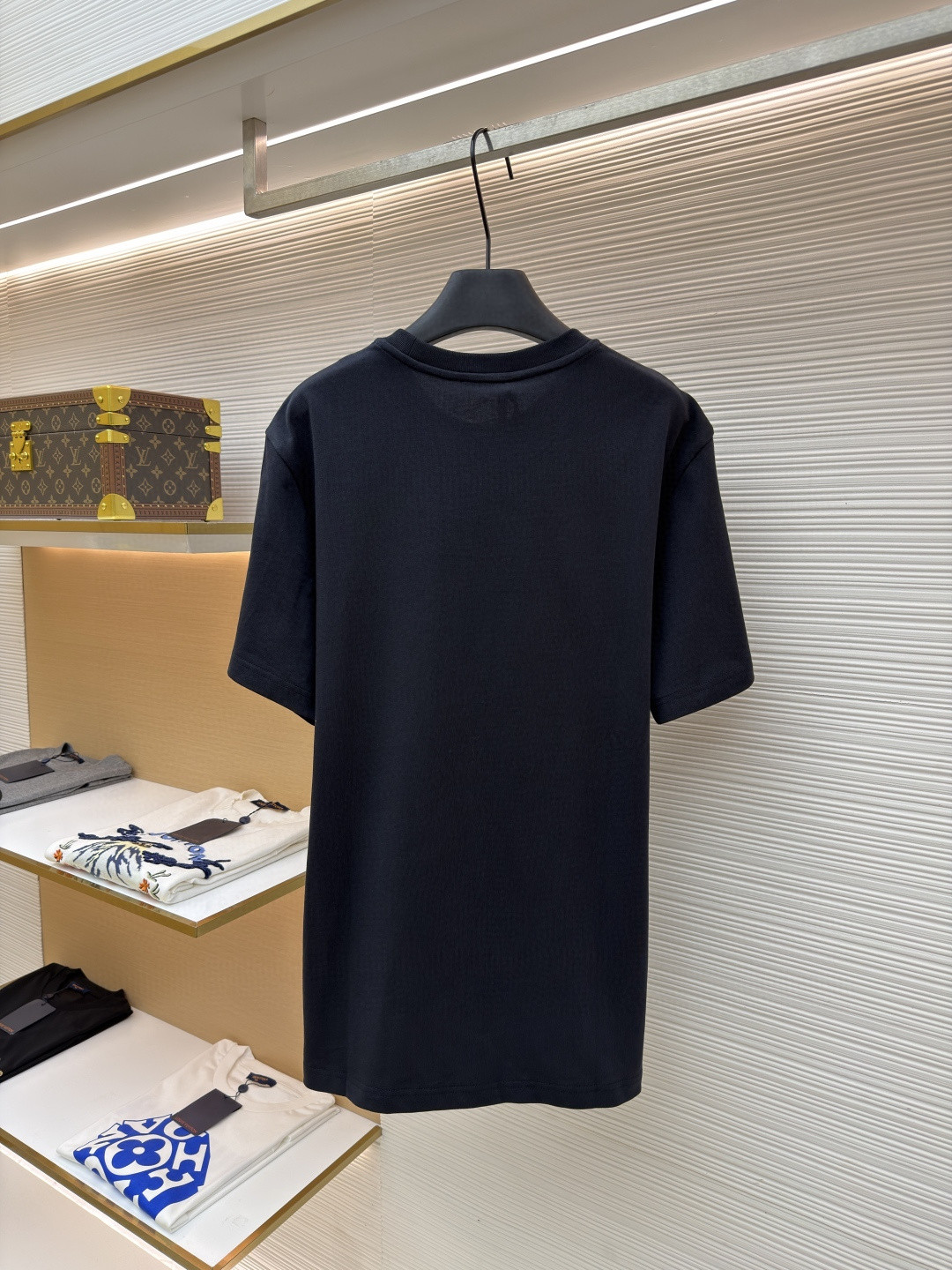 Moncler 蒙口 贴片标识圆领短袖 T恤 夏季 白色 黑色 A0 K20918C0005689AUG034