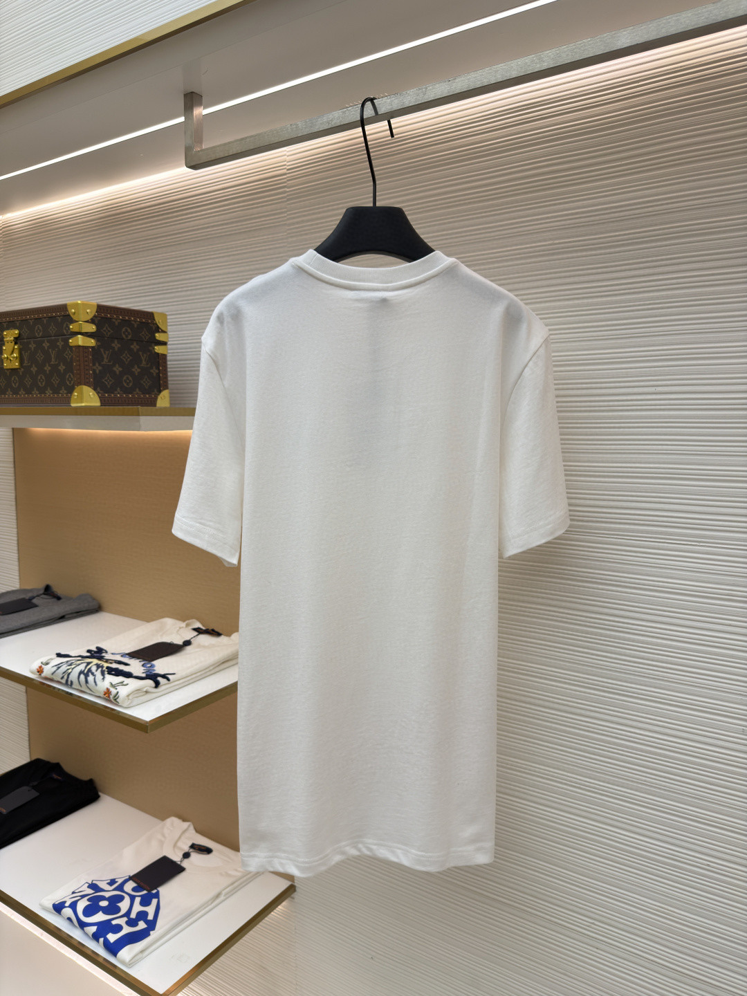 Moncler 蒙口 贴片标识圆领短袖 T恤 夏季 白色 黑色 A0 K20918C0005689AUG034