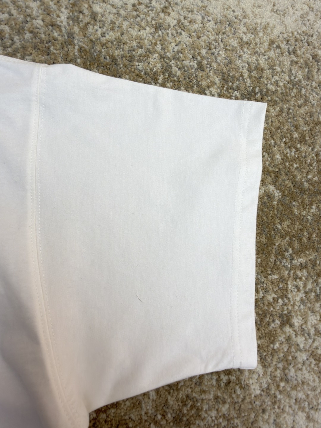 Balenciaga 巴黎世家 溶解印花刺绣短袖 T恤 圆领 夏季 白色 A0 850345TUVJ89000