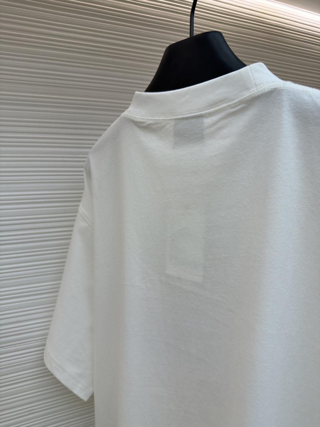 Balenciaga 巴黎世家 溶解印花刺绣短袖 T恤 圆领 夏季 白色 A0 850345TUVJ89000