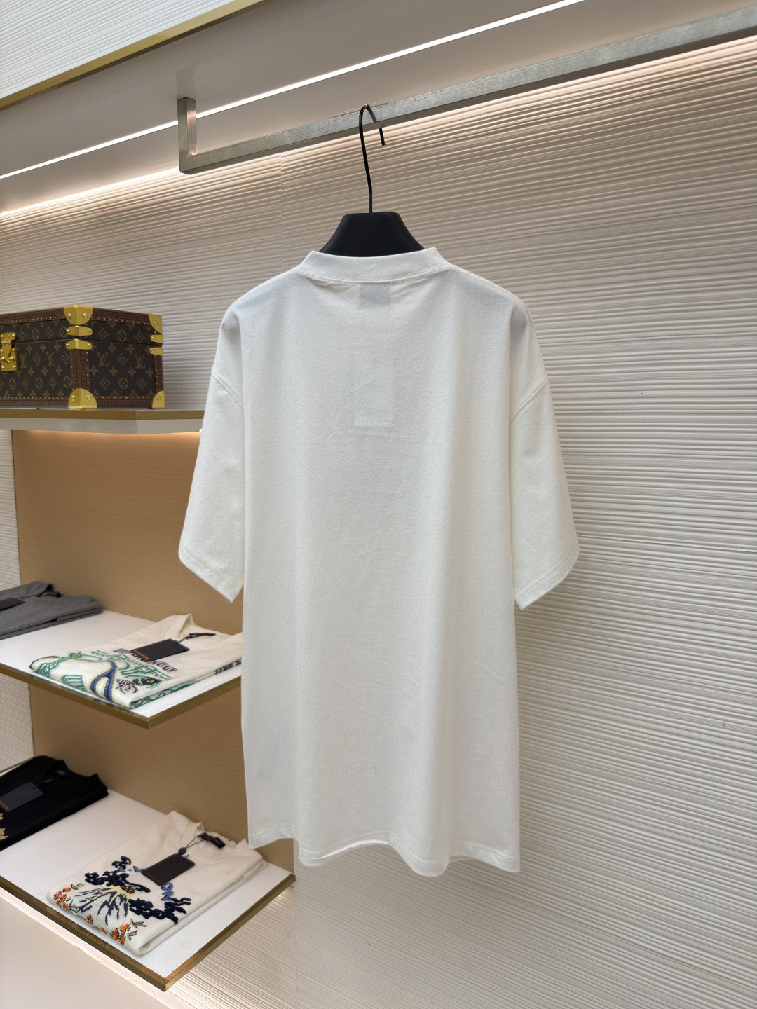 Balenciaga 巴黎世家 溶解印花刺绣短袖 T恤 圆领 夏季 白色 A0 850345TUVJ89000