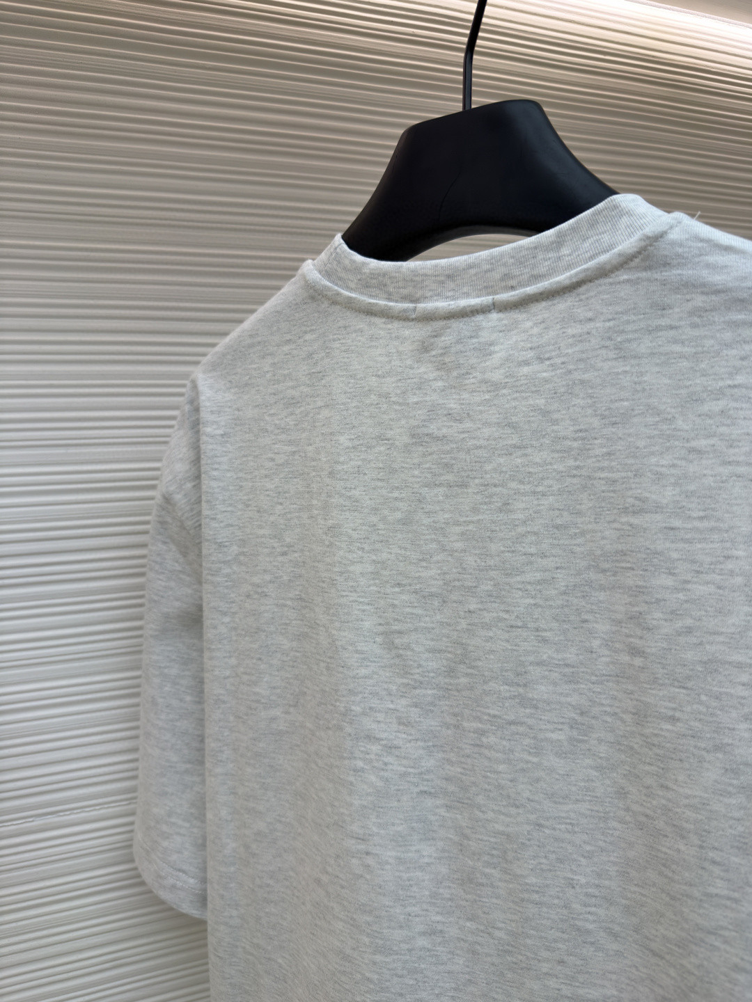 CELINE 赛琳 纯色logo印花圆领短袖 T恤 夏款 白色 灰色 蓝色 A0 RX0LJ1242-01OB