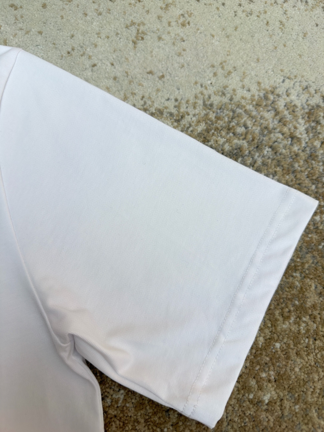 CELINE 赛琳 纯色logo印花圆领短袖 T恤 夏款 白色 灰色 蓝色 A0 RX0LJ1242-01OB