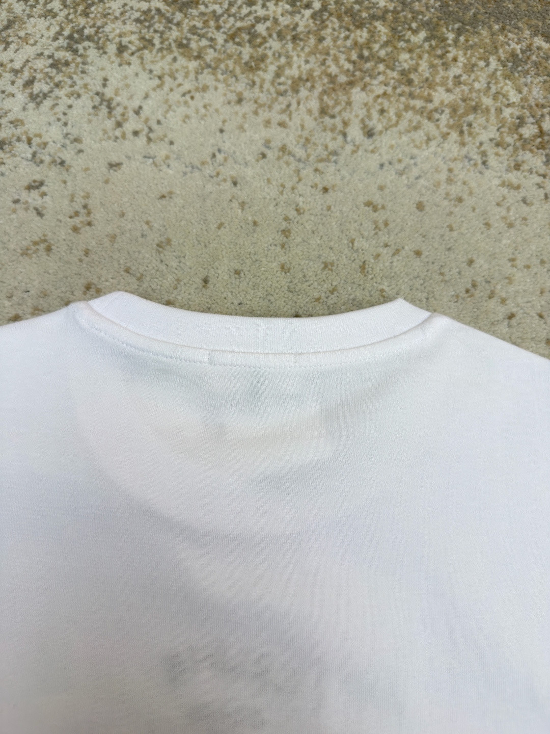 CELINE 赛琳 纯色logo印花圆领短袖 T恤 夏款 白色 灰色 蓝色 A0 RX0LJ1242-01OB