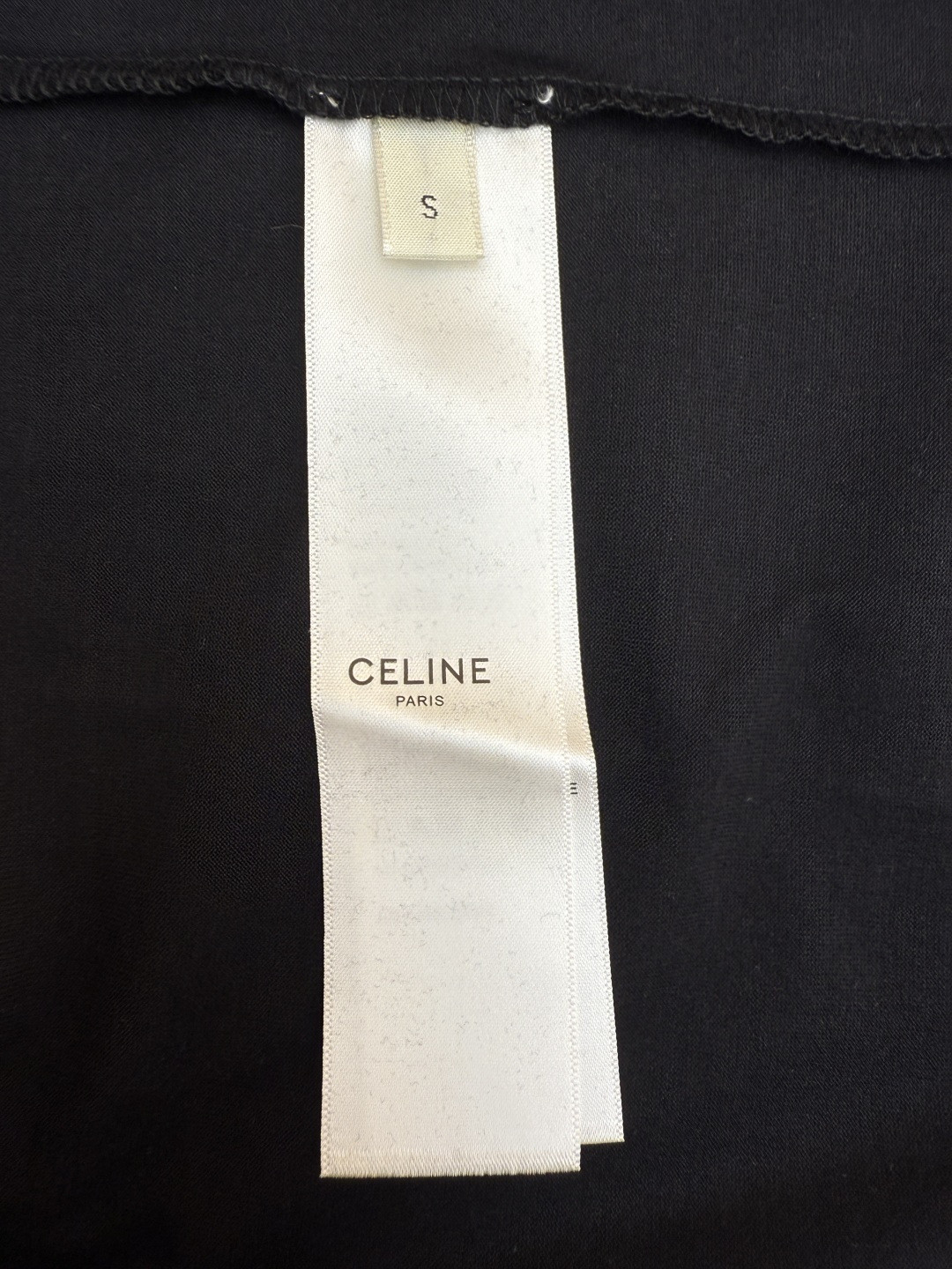 CELINE 赛琳 字母印花圆领短袖 T恤 夏款 女款 黑色 白色 A0 2X872501F-01NB