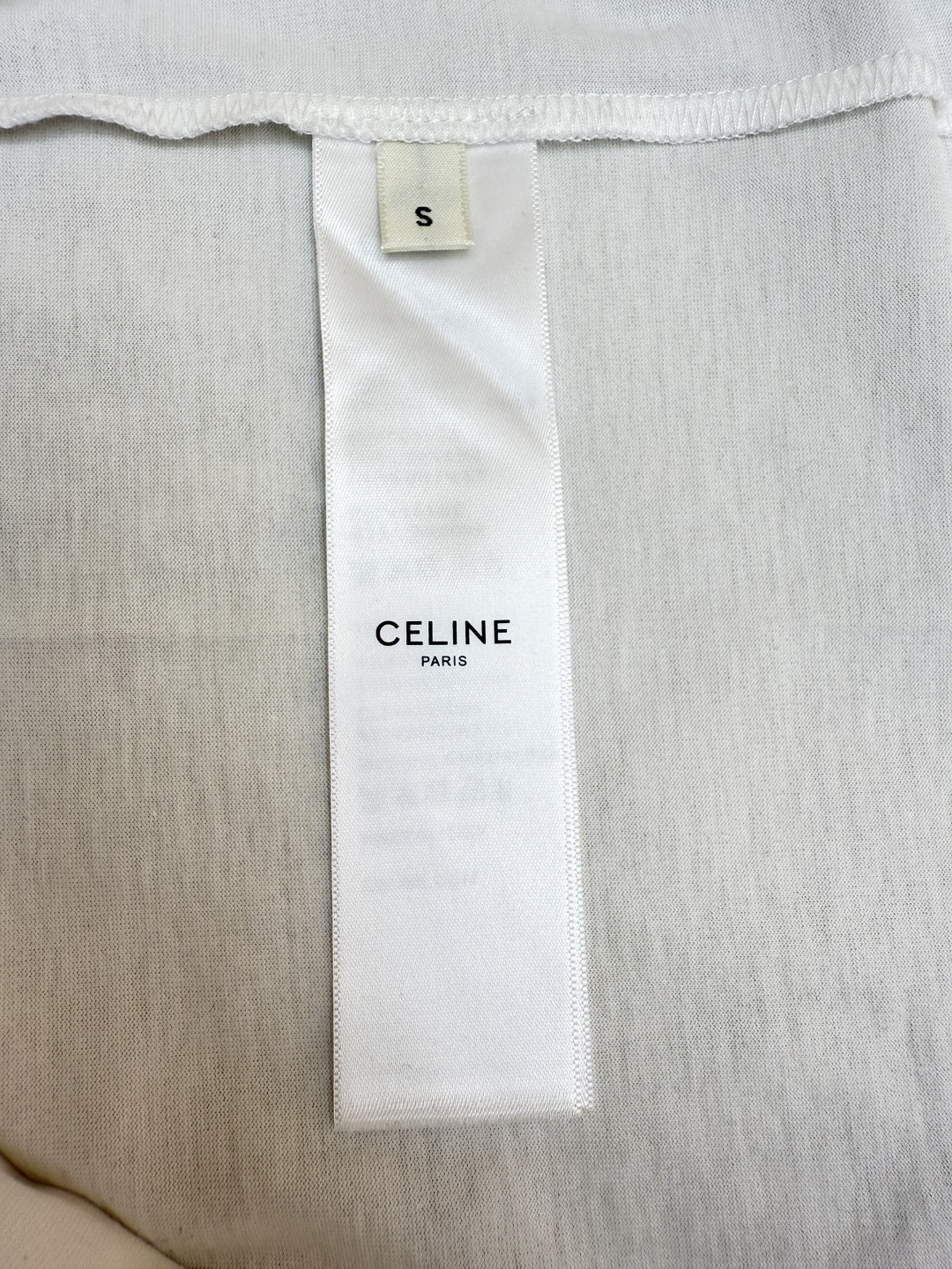 CELINE 赛琳 字母印花圆领短袖 T恤 夏款 女款 黑色 白色 A0 2X872501F-01NB