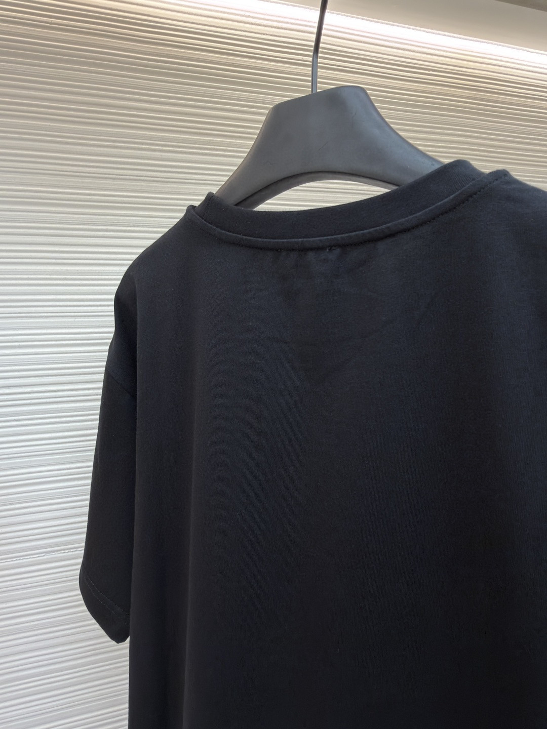 CELINE 赛琳 马车印花圆领短袖 T恤 夏款 黑色 白色 A0 RX0LB1242-01OK