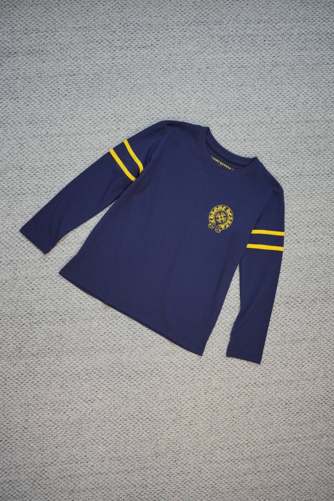 Chrome Hearts 克罗心 后背33数字印花长袖T恤 打底衫 女款 蓝色 A5