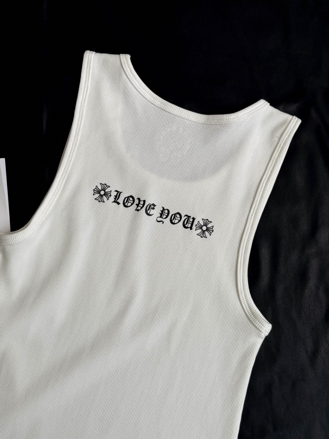 Chrome Hearts 克罗心 爱心印花背心连衣裙 女款 白色 A2