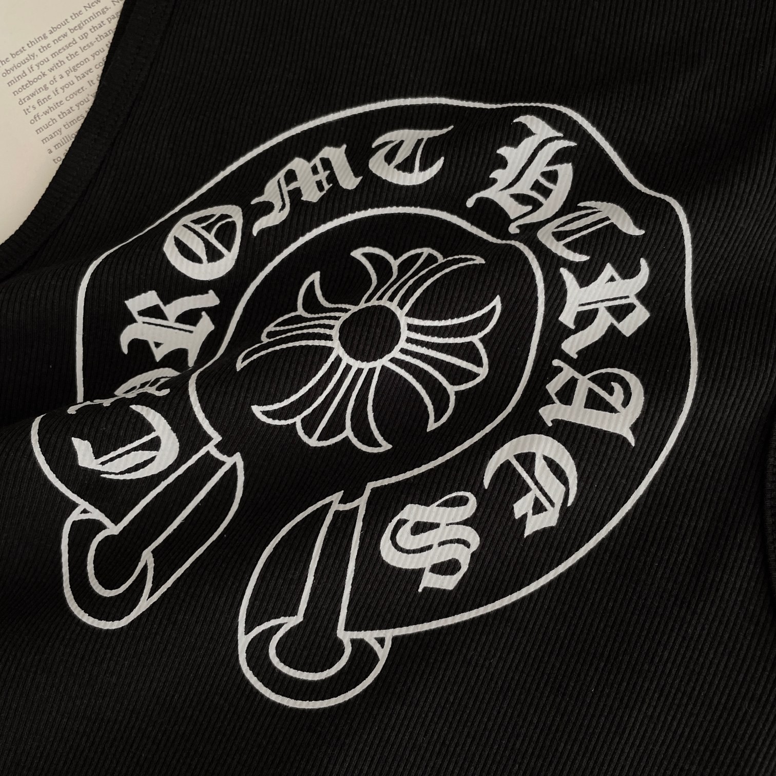 Chrome Hearts 克罗心 马蹄印花背心连衣裙 黑色 A2