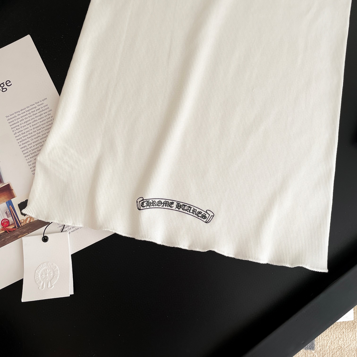 Chrome Hearts 克罗心 马蹄印花背心连衣裙 白色 A0