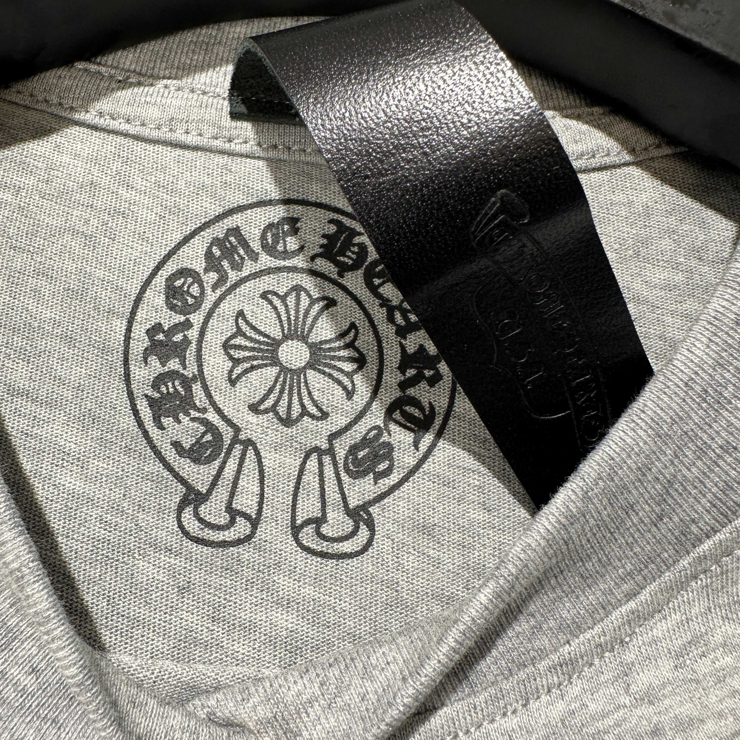 Chrome Hearts 克罗心 梵文字母圆领短袖 T恤 夏季 女款 灰色 A2