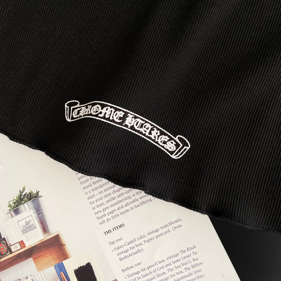 Chrome Hearts 克罗心 梵文印花背心连衣裙 女款 黑色 A2