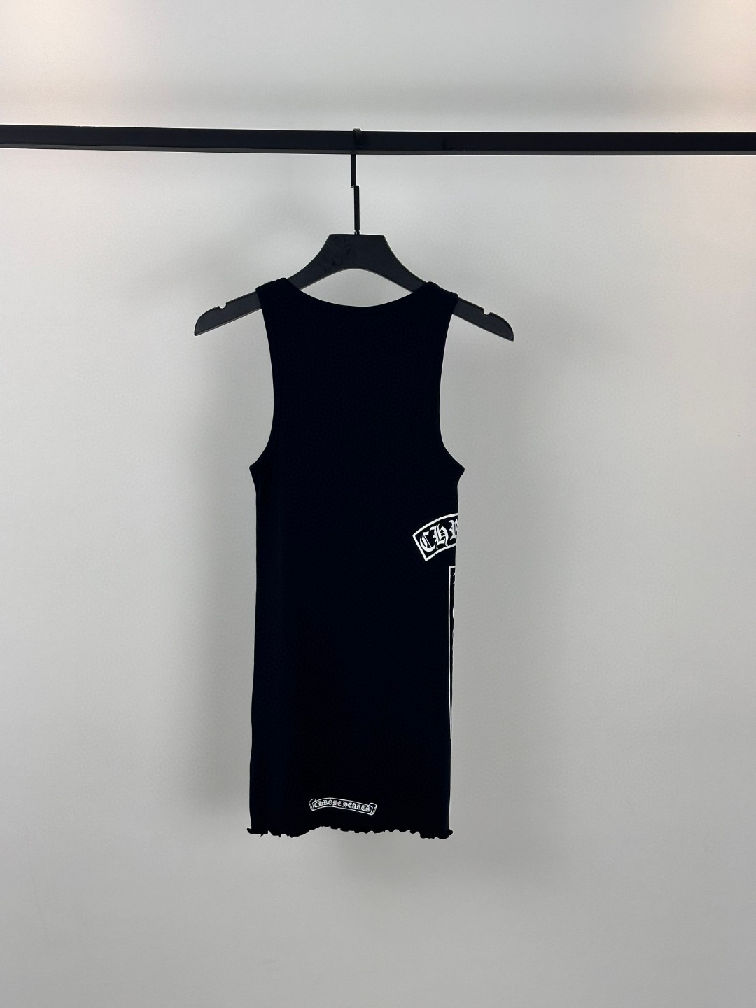 Chrome Hearts 克罗心 梵文印花背心连衣裙 女款 黑色 A2