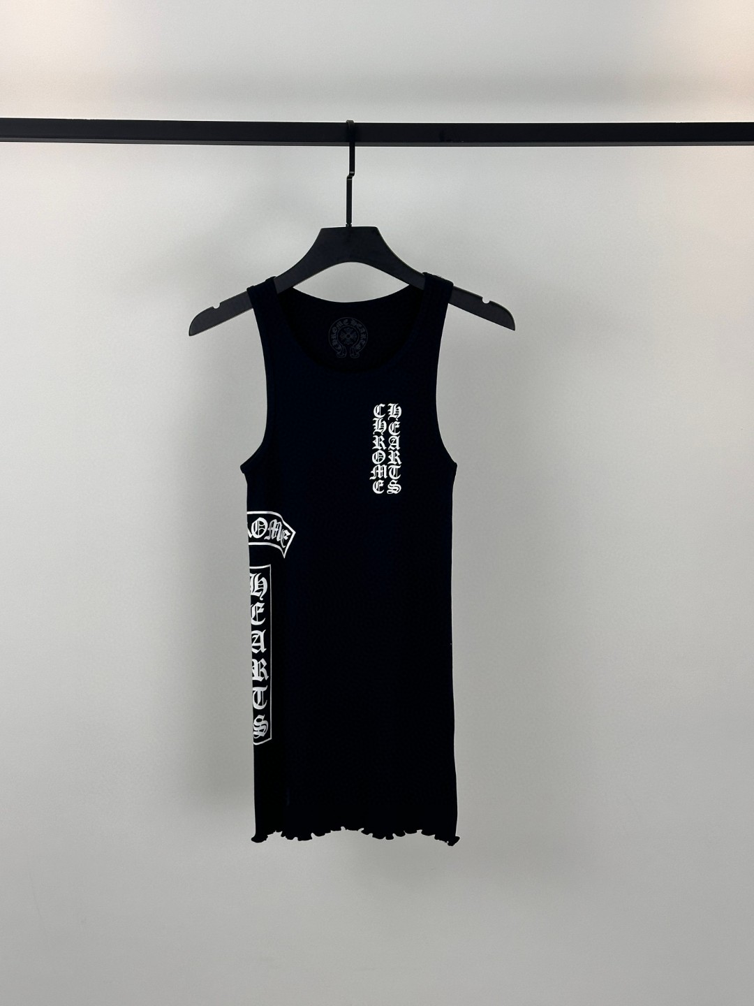 Chrome Hearts 克罗心 梵文印花背心连衣裙 女款 黑色 A2