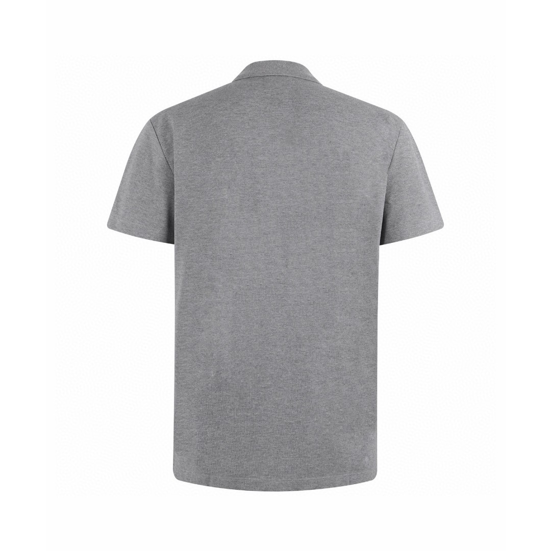 DIOR 迪奥 棉质珠地刺绣polo衫 T恤 短袖 夏季 白色 灰色 A2 683J820A3040-C080