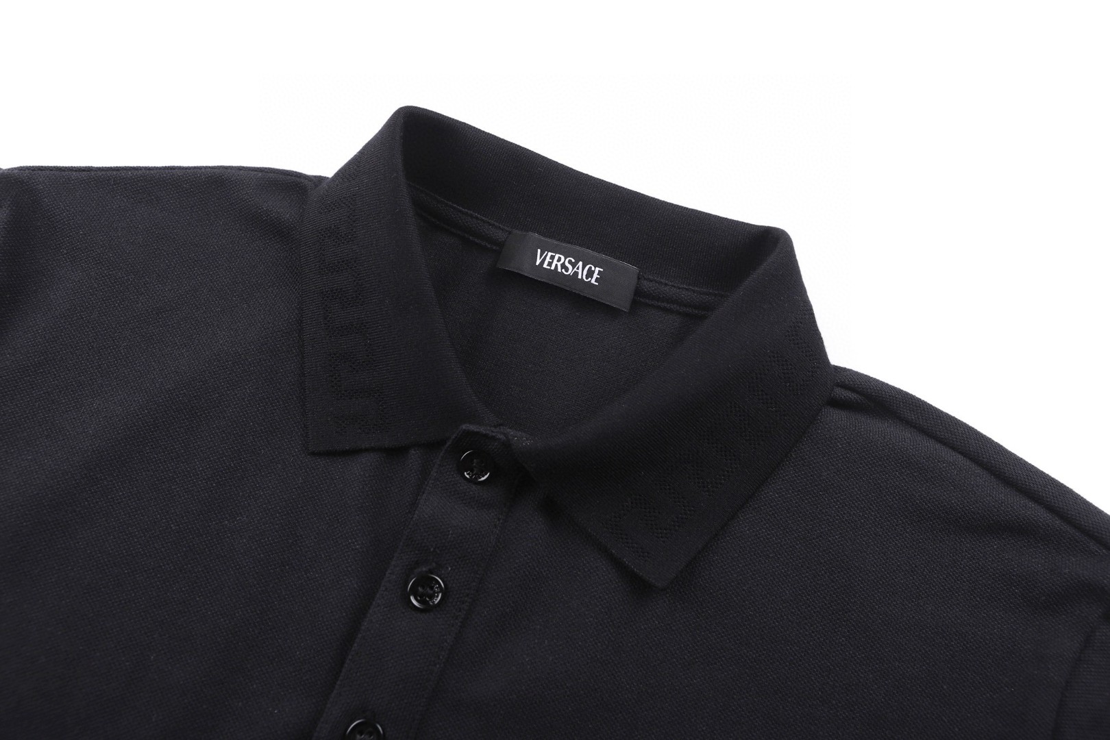 Versace 范思哲 标识刺绣Polo衫 短袖 T恤 夏款 白色 蓝色 黑色 A2 1013906-1A15694-1W000