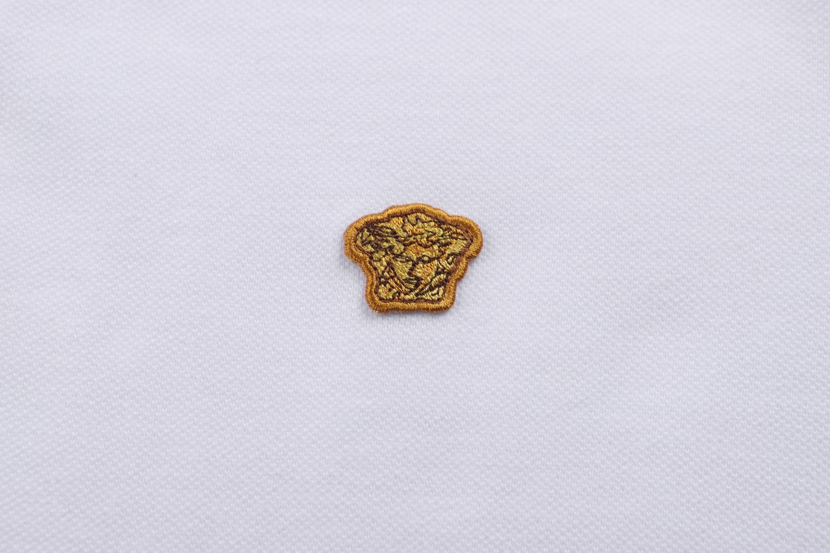 Versace 范思哲 标识刺绣Polo衫 短袖 T恤 夏款 白色 蓝色 黑色 A2 1013906-1A15694-1W000