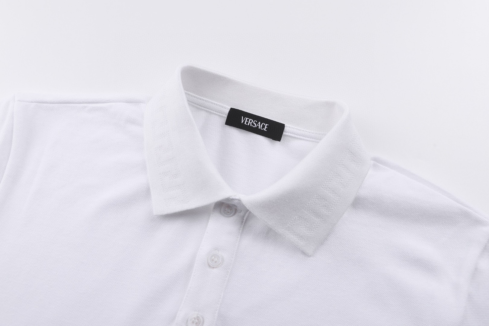 Versace 范思哲 标识刺绣Polo衫 短袖 T恤 夏款 白色 蓝色 黑色 A2 1013906-1A15694-1W000