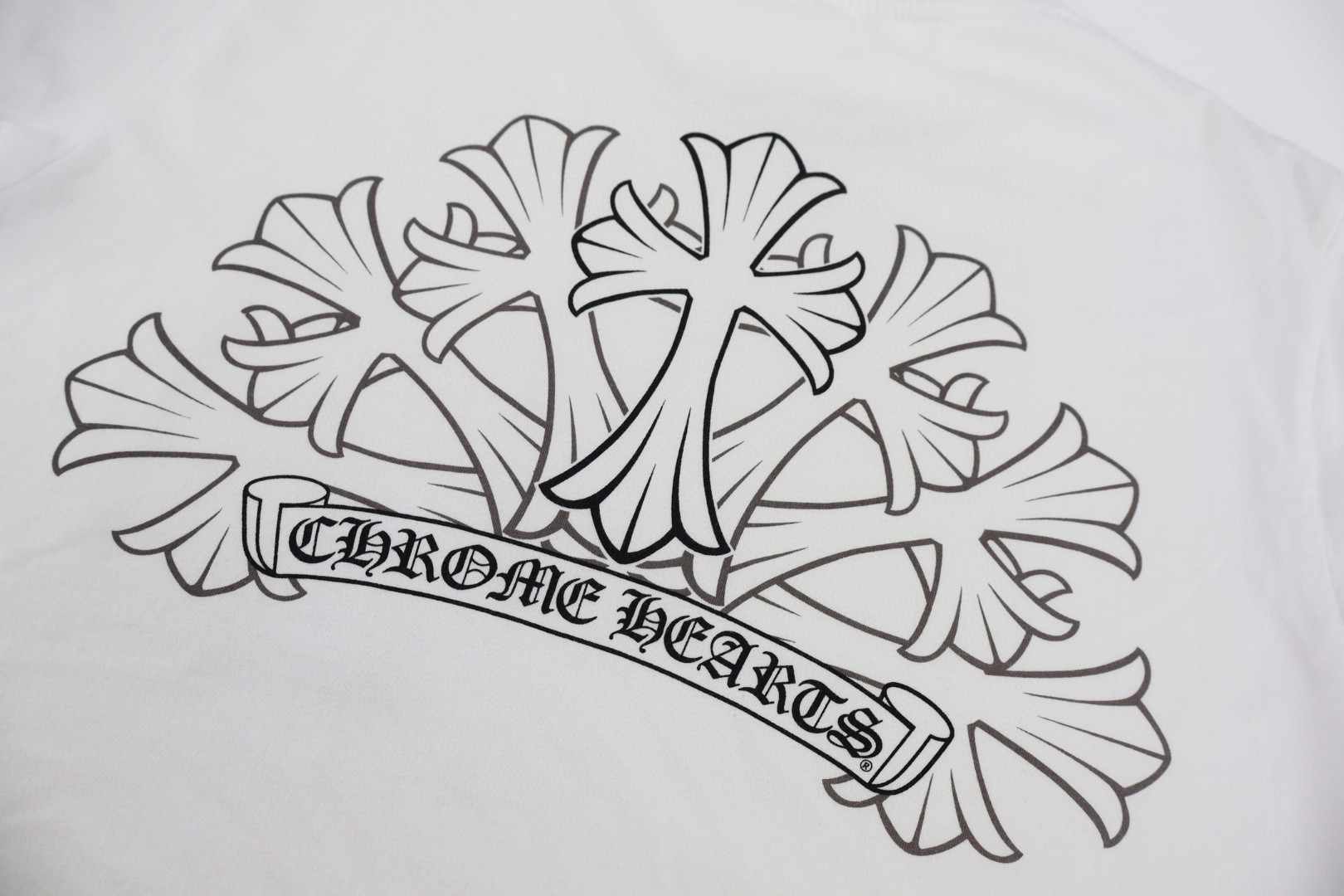 Chrome Hearts 克罗心 口袋十字架长袖T恤 卫衣 T恤 打底衫 套头 白色 黑色 A5