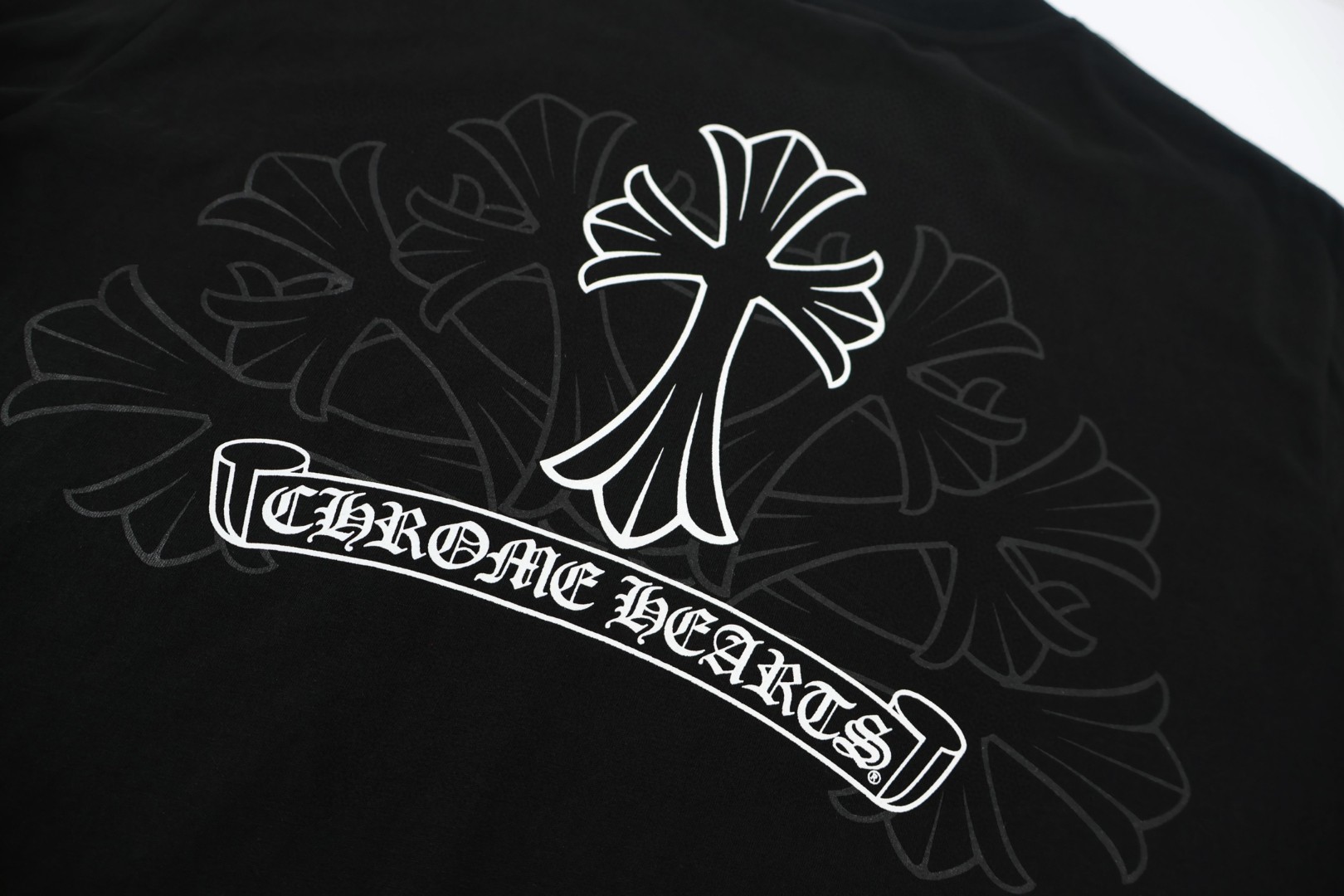 Chrome Hearts 克罗心 口袋十字架长袖T恤 卫衣 T恤 打底衫 套头 白色 黑色 A5