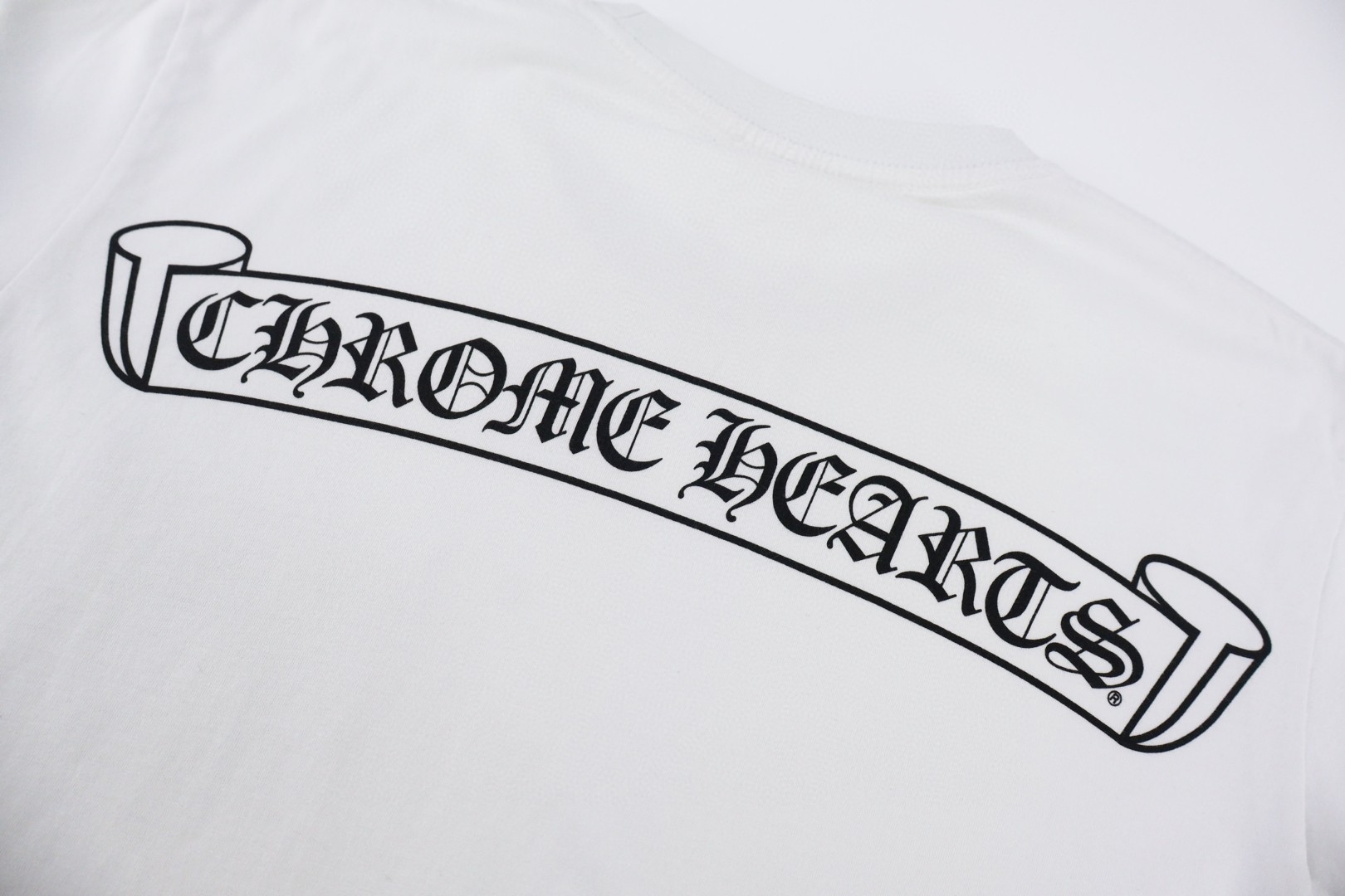 Chrome Hearts 克罗心 口袋马蹄长袖T恤 卫衣 T恤 打底衫 套头 白色 黑色 A5