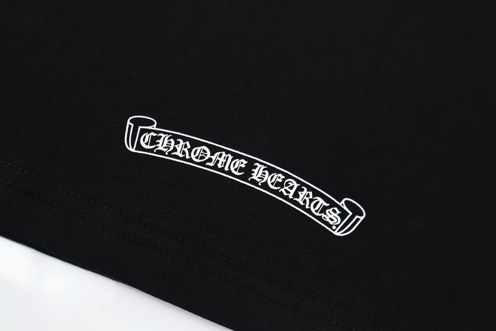 Chrome Hearts 克罗心 口袋马蹄长袖T恤 卫衣 T恤 打底衫 套头 白色 黑色 A5