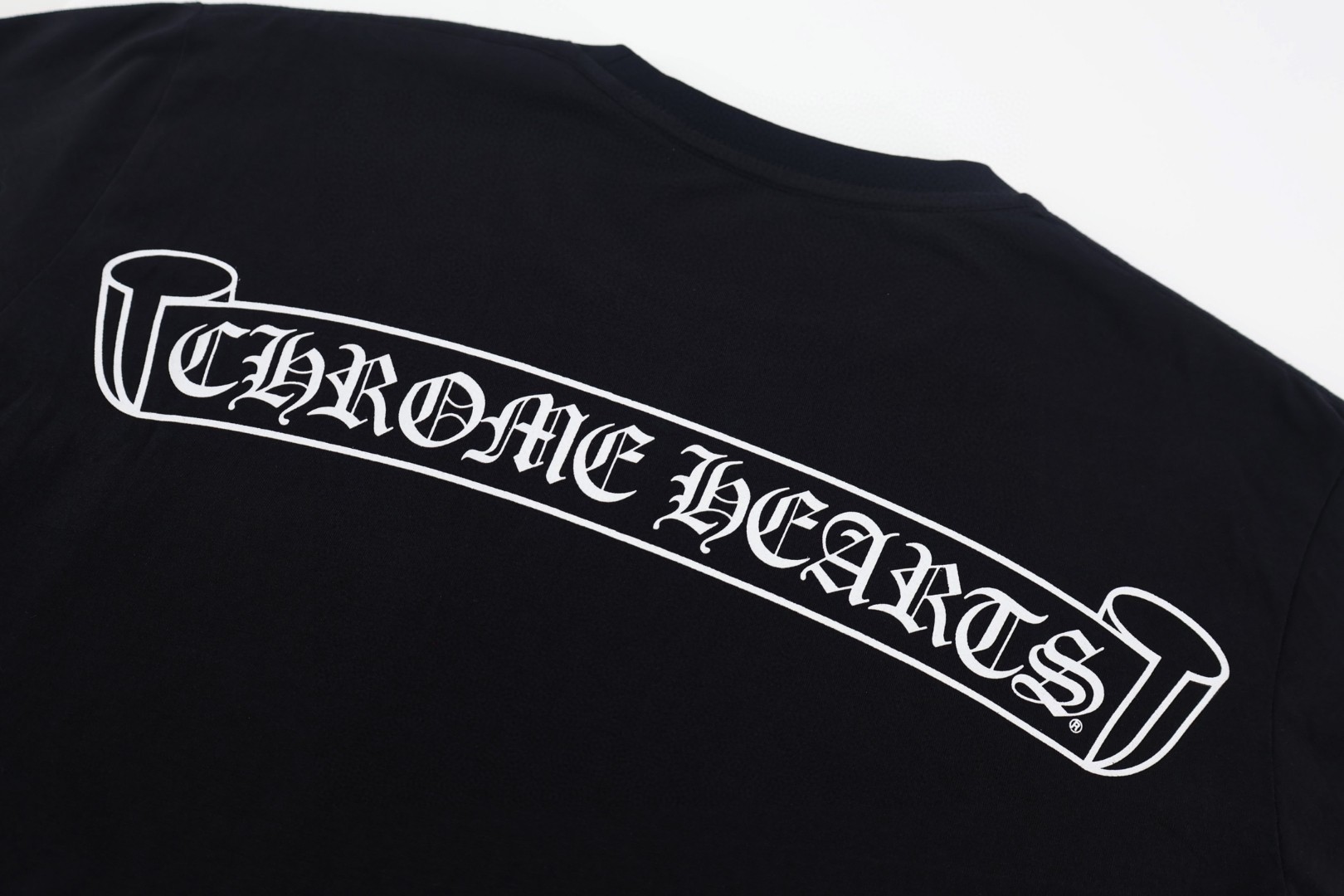 Chrome Hearts 克罗心 口袋马蹄长袖T恤 卫衣 T恤 打底衫 套头 白色 黑色 A5