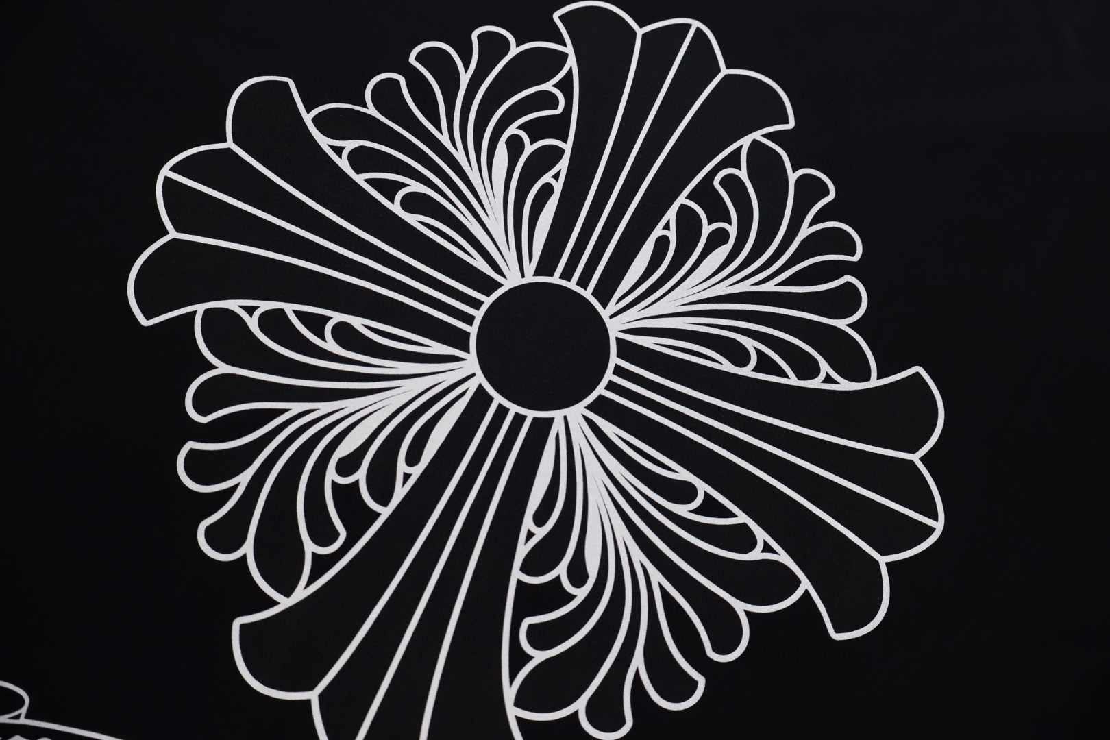 Chrome Hearts 克罗心 口袋卷轴长袖T恤 卫衣 T恤 打底衫 套头 黑色 A5