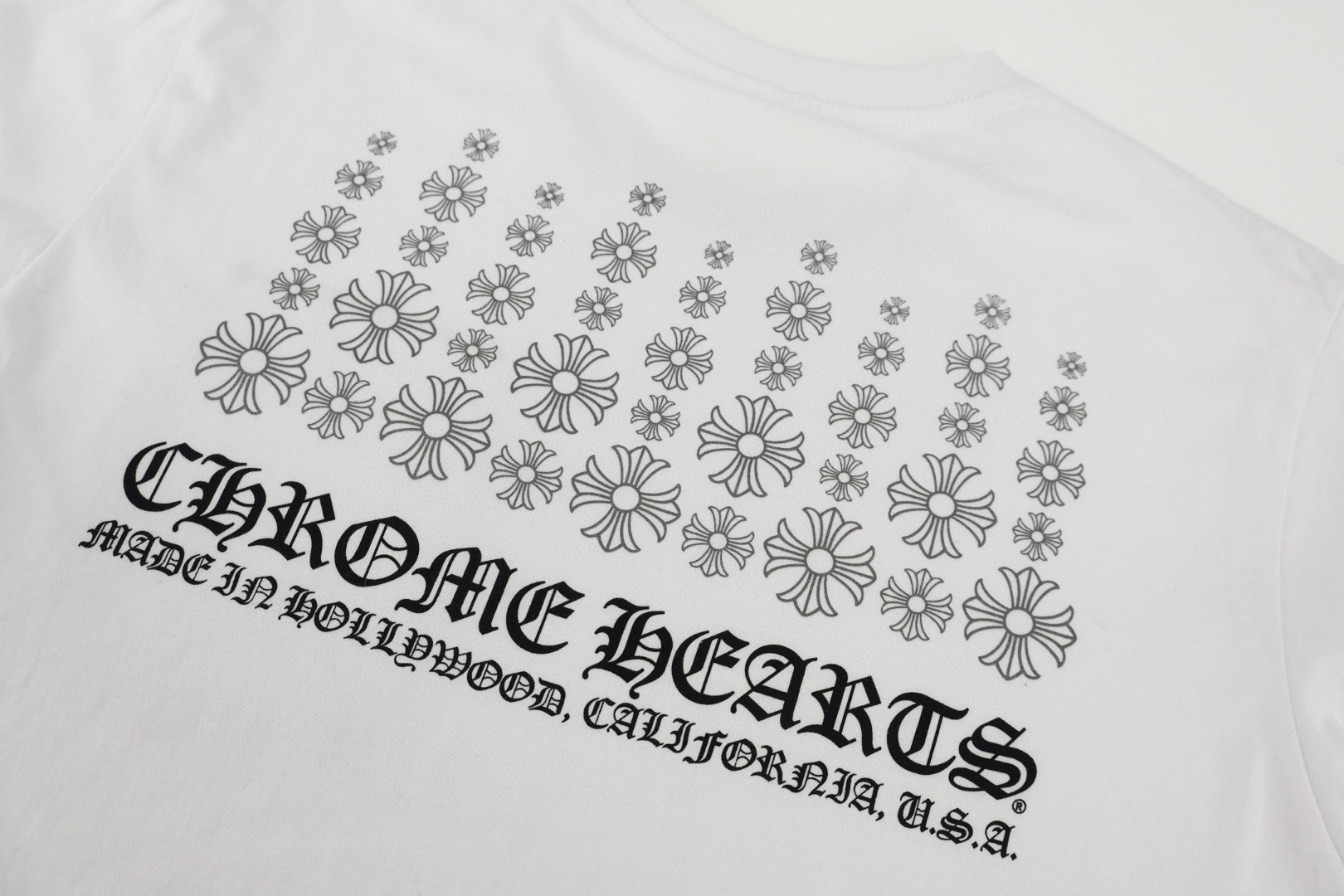 Chrome Hearts 克罗心 满天星长袖T恤 卫衣 T恤 打底衫 套头 白色 黑色 A5