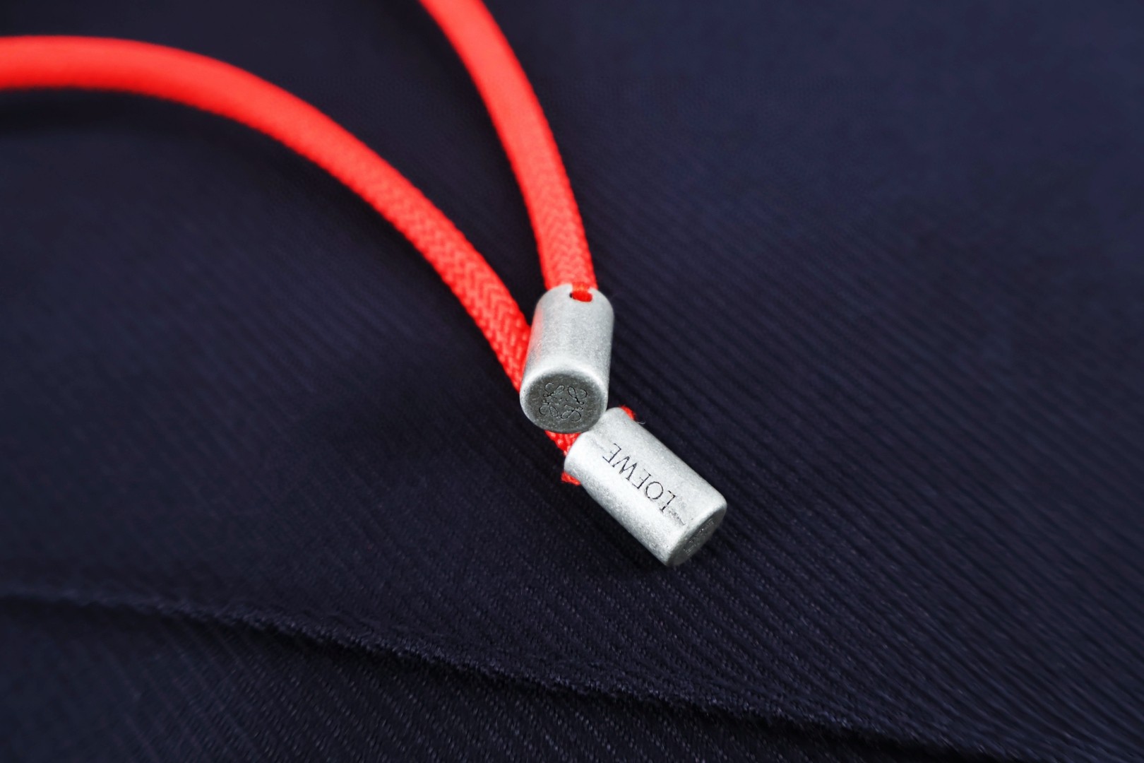 Loewe 罗意威 羊毛混纺松紧腰休闲裤 长裤 裤子 海军蓝 B5 H526Y04WII-5190