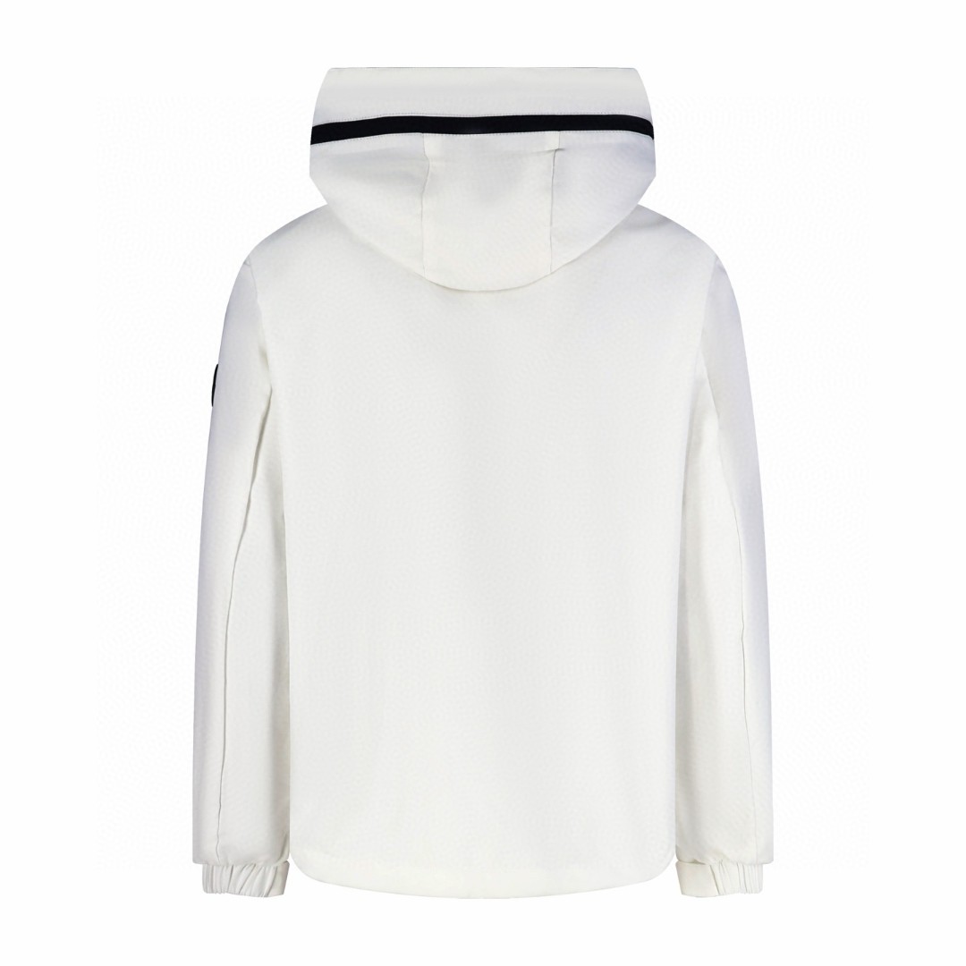 Moncler 蒙口 功能户外连帽冲锋衣 夹克 外套 白色 蓝色 B5 H10911A00050549ML040