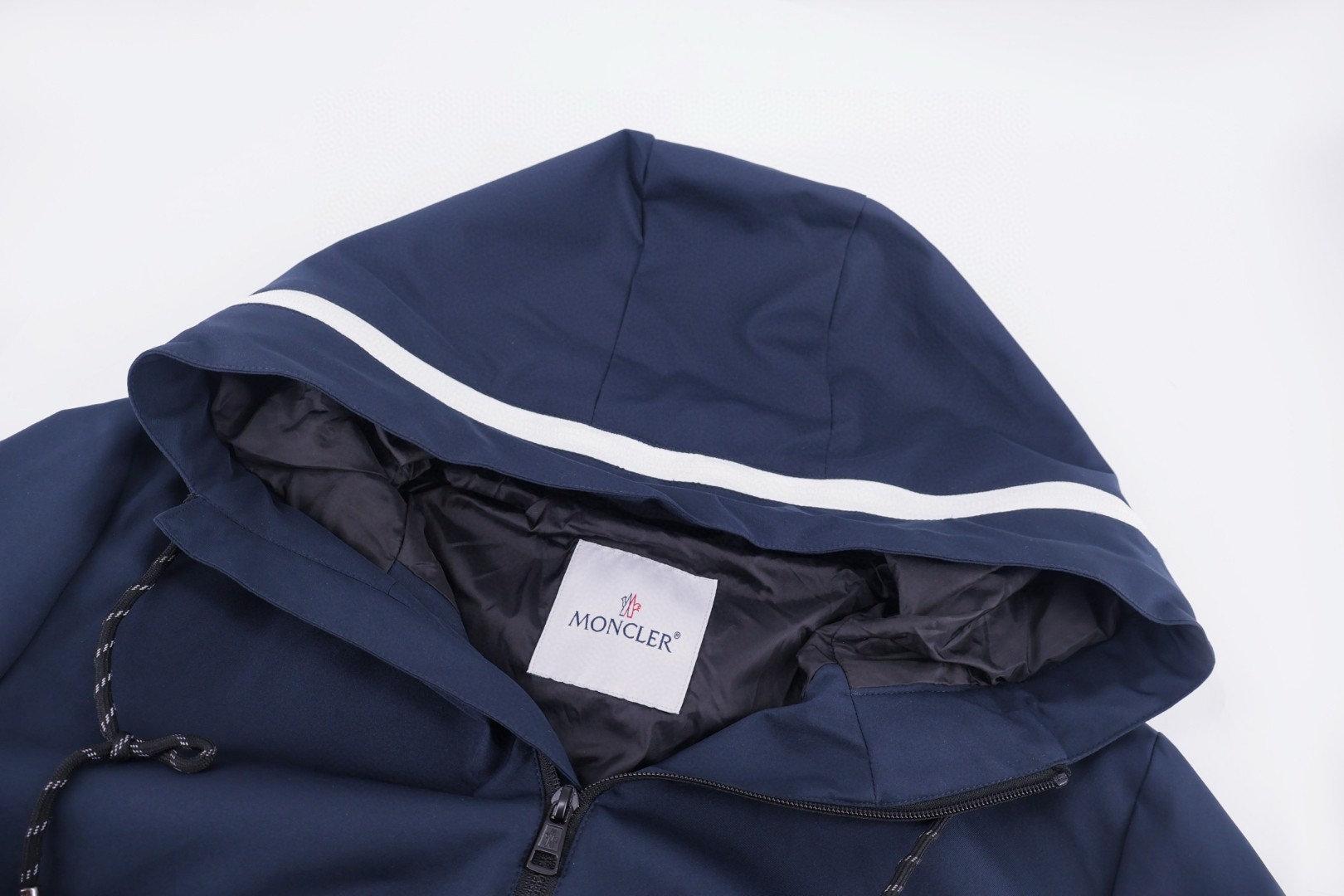 Moncler 蒙口 功能户外连帽冲锋衣 夹克 外套 白色 蓝色 B5 H10911A00050549ML040