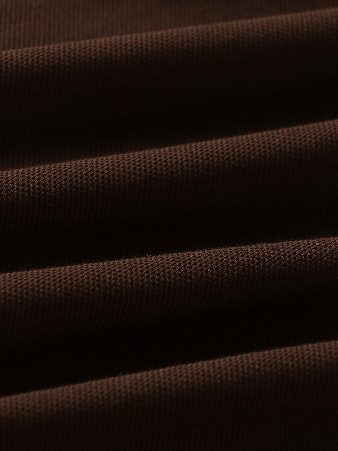 MIU MIU 经典刺绣徽标假两件Polo衫 短袖 T恤 夏季 棕色 A5 MJN535-17P8-F04NH-S-OOO