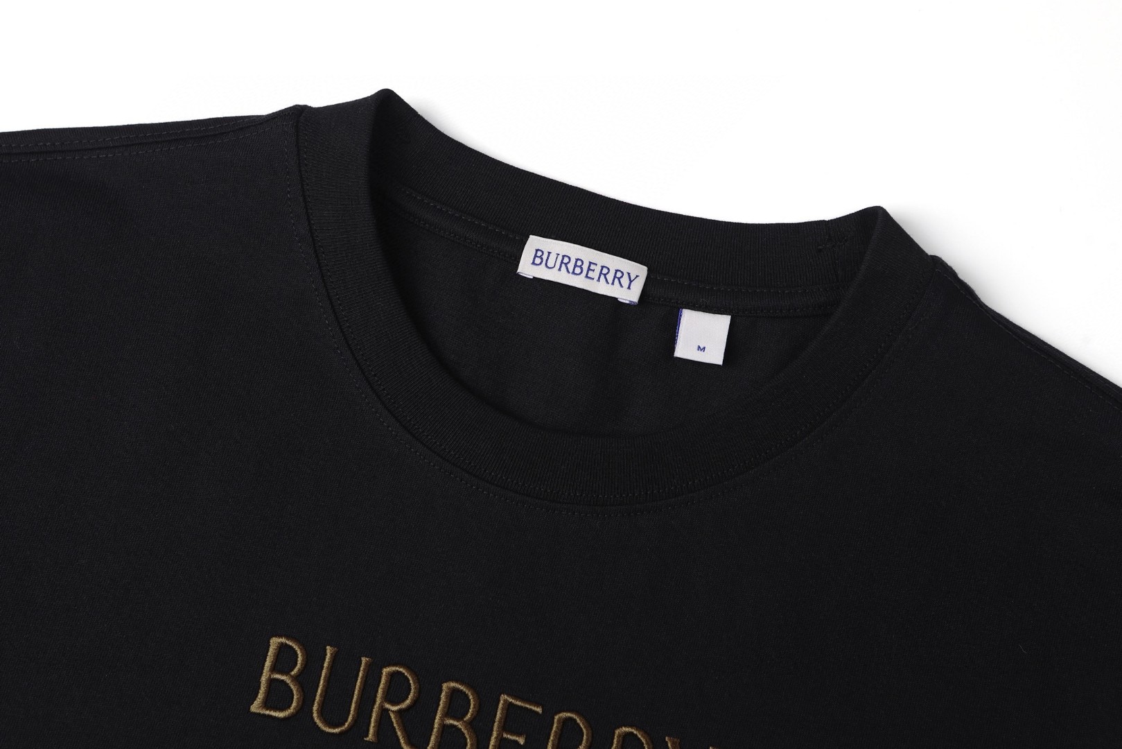 Burberry 巴宝莉 刺绣战马标识圆领Tee 短袖 T恤 白色 黑色 A0 81190061