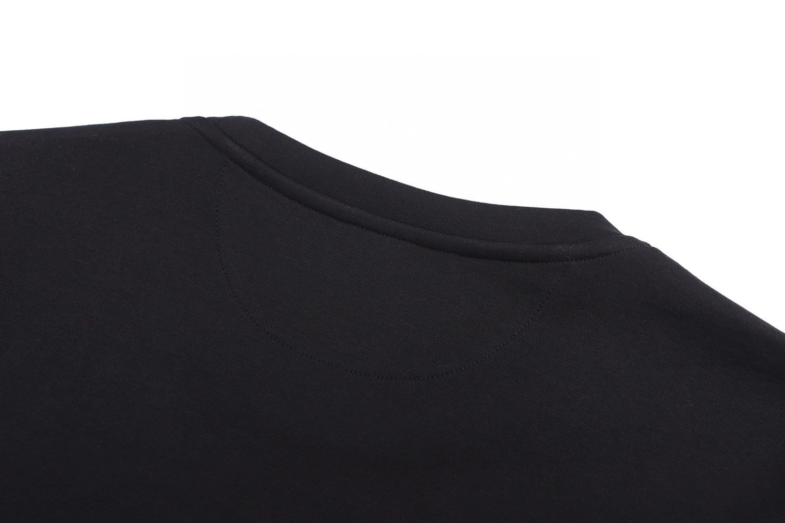 FENDI 芬迪 双F刺绣徽标圆领T恤 短袖 套头 夏季 白色 黑色 A0 FY0936AY0HF0QA0