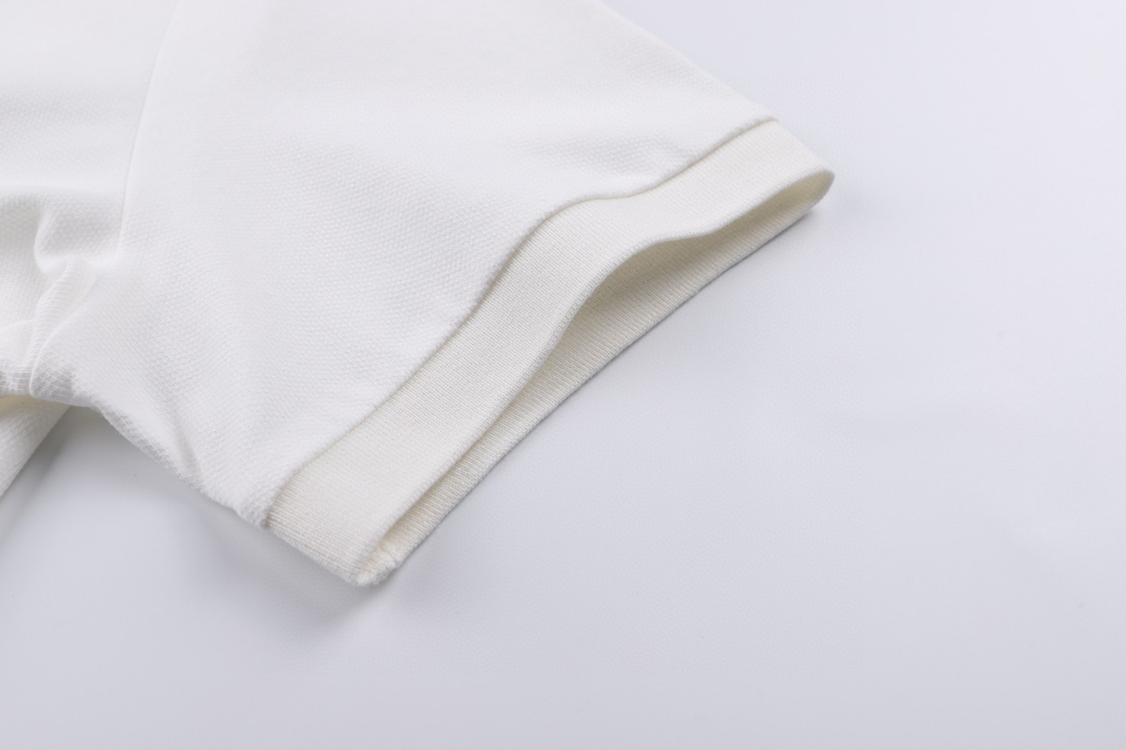 Moncler 蒙口 标识贴片棉质珠地Polo衫 短袖 T恤 夏季 白色 蓝色 A2 I20918A0001484556032