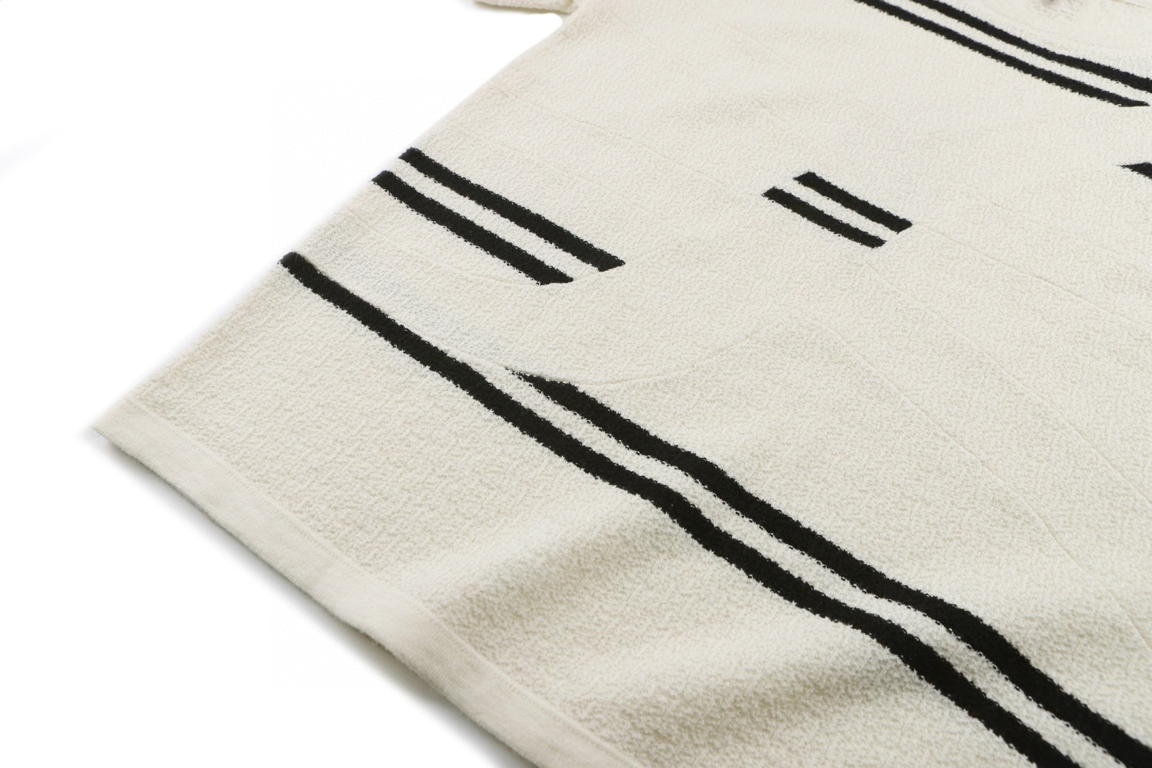 Loewe 罗意威 羊毛毛织几何圆领短袖 T恤 白色 海军蓝 A0 H526Y22XD8-6819