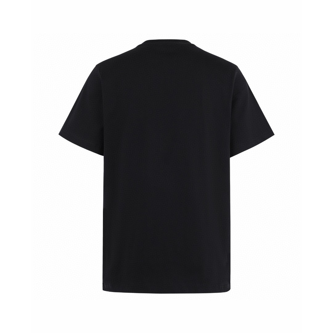 Burberry 巴宝莉 徽标印花圆领Tee 短袖 T恤 白色 黑色 A0 