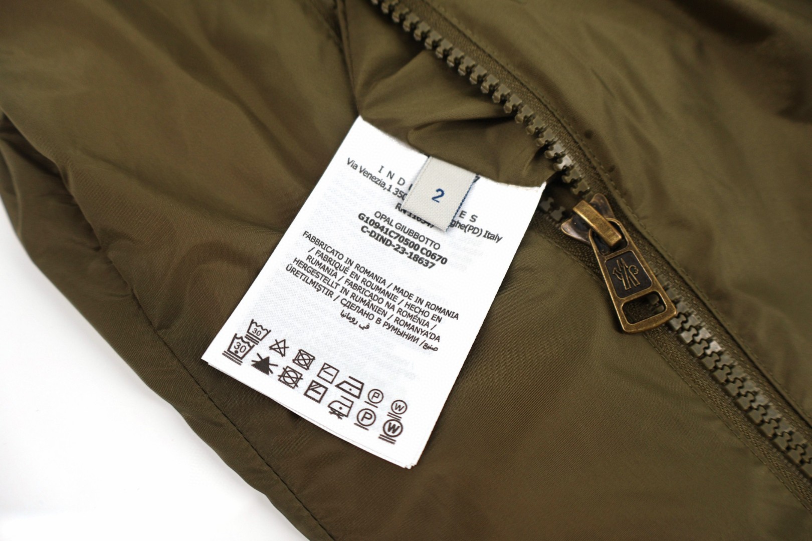 Moncler 蒙口 双面两穿拉链夹克 外套 B5 