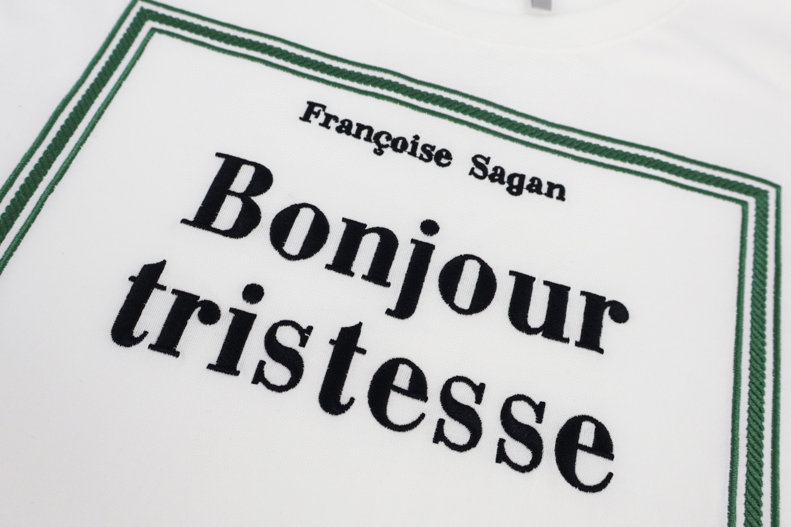 DIOR 迪奥 大框封面圆领短袖 T恤 夏季 白色 A0 683J642A0677-C086